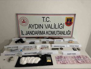 Germencik’te uyuşturucu operasyonu