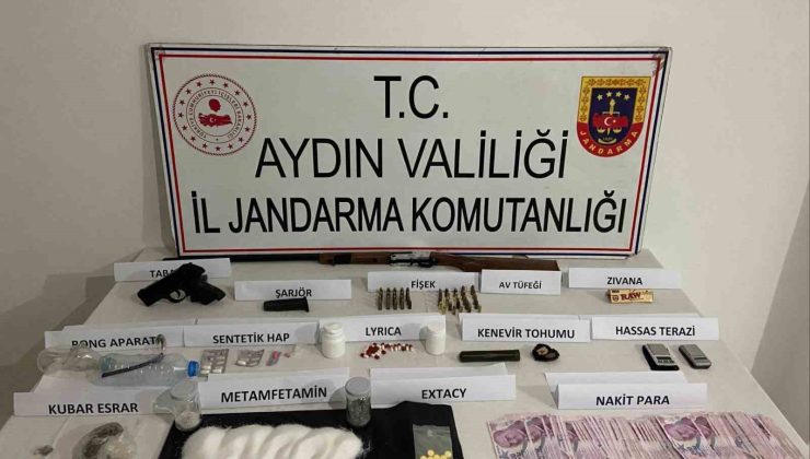 Germencik’te uyuşturucu operasyonu