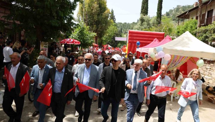 Güllübahçe’de festival coşkusu başladı.