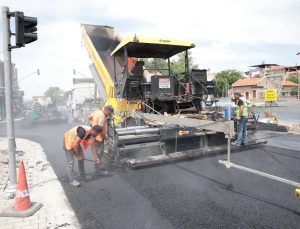 İncirliova’da 350 milyonluk anayol yatırımı hız kesmiyor
