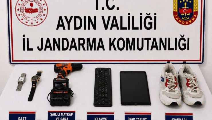 Komşusunun evini soydu, kameraya yakalandı