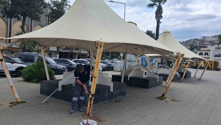 Kuşadası’nda bakım ve onarım çalışmaları hız kesmiyor