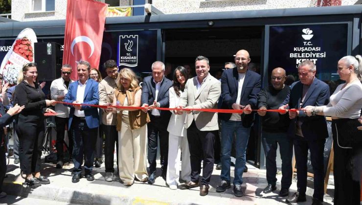 Kuşadası’nda Kent Lokantası hizmete açıldı