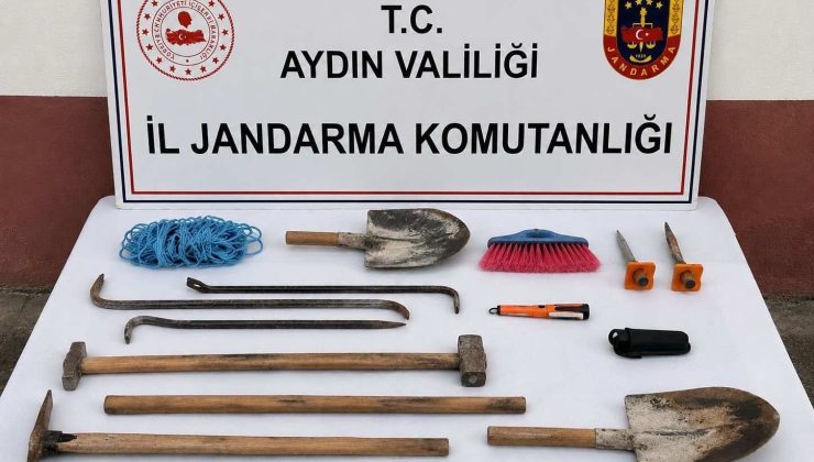 Magnesia Antik Kenti’nde kaçak kazıya suçüstü: 3 şüpheli yakalandı