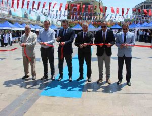 Meslek liseliler hünerleriyle bölümlerini tanıttı