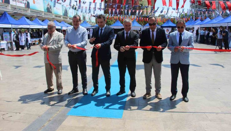 Meslek liseliler hünerleriyle bölümlerini tanıttı