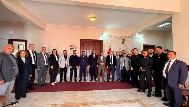 MHP İlçe Başkanı Taşdemir, Kaymakam Keklik ile görüştü