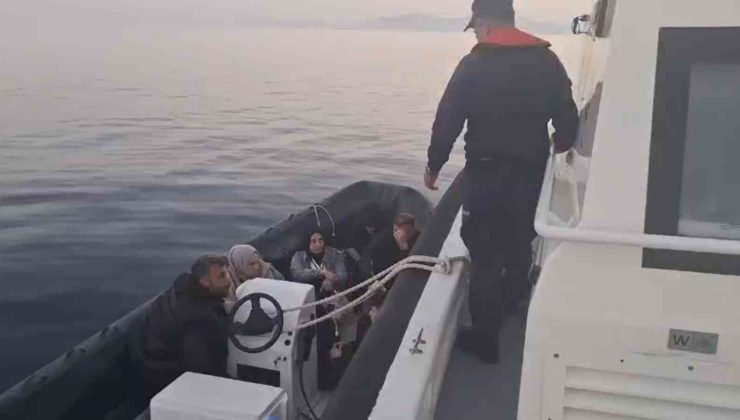 Mobil radar tespit etti, yakalandılar
