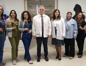 Nazilli Devlet Hastanesi’nde Ebeler Haftası kutlandı
