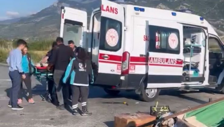 Söke’de trafik kazası: 1 yaralı
