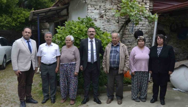 Sultanhisar protokolü şehit ailelerini unutmadı