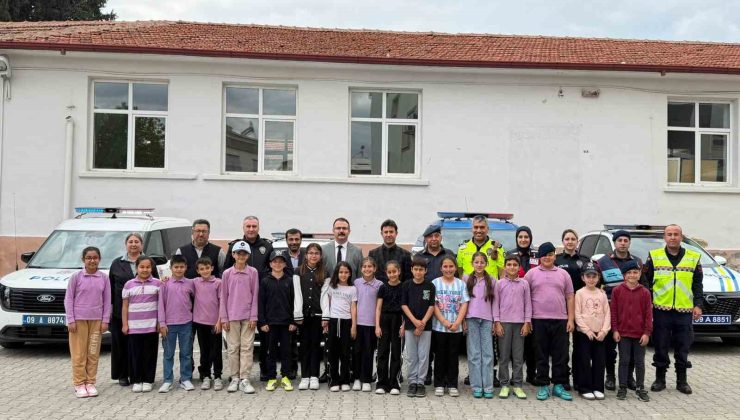 Sultanhisar’da miniklere trafik eğitimi