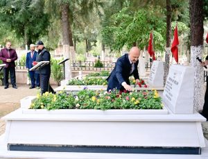 Vali Varol, şehitleri unutmadı