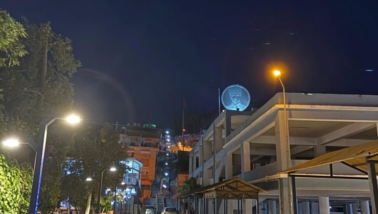 Yenipazar’da Atatürk silüeti yenilendi