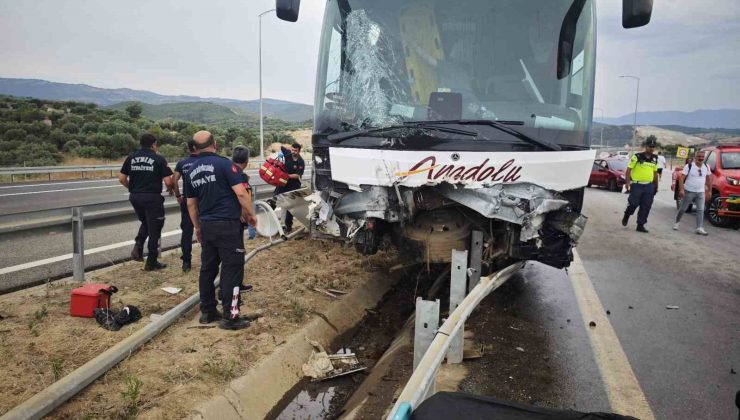 Aydın-Denizli otoyolunda feci kaza: 1’i ağır 20 yaralı
