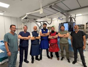 Aydın Şehir Hastanesi’nde ilk DSA işlemi başarıyla gerçekleştirildi