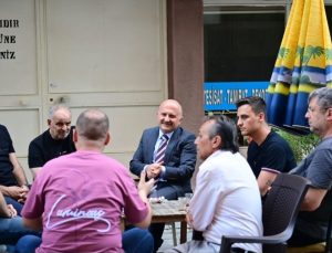Aydın Valisi Varol, Gençlik Caddesi’nde esnafla buluştu