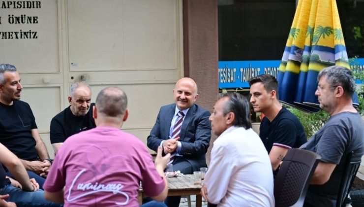 Aydın Valisi Varol, Gençlik Caddesi’nde esnafla buluştu