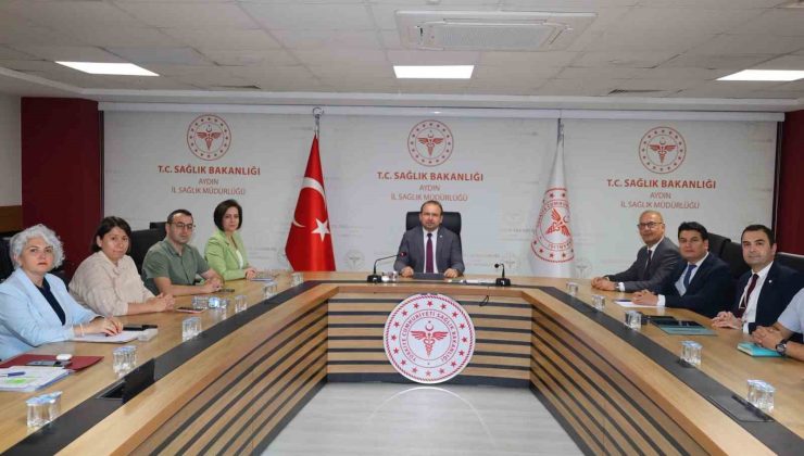 Aydın’da halk sağlığı hizmetleri görüşüldü