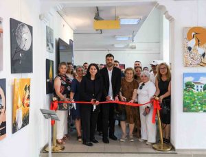 Aydın’da her yaştan sanatseverin eserleri görücüye çıktı