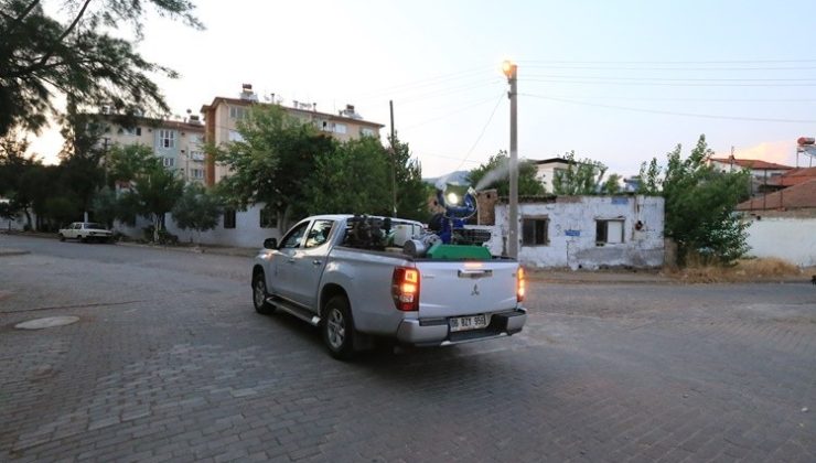Aydın’da ilaçlama çalışmaları başladı