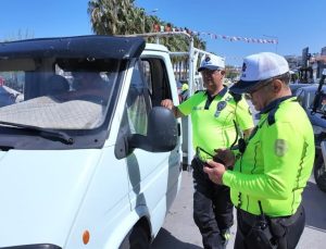 Aydın’da Mayıs ayında 172 bin araç kontrol edildi