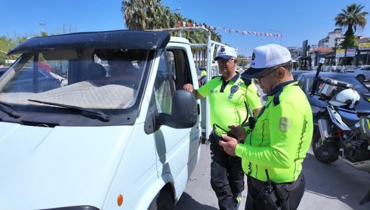 Aydın’da Mayıs ayında 172 bin araç kontrol edildi