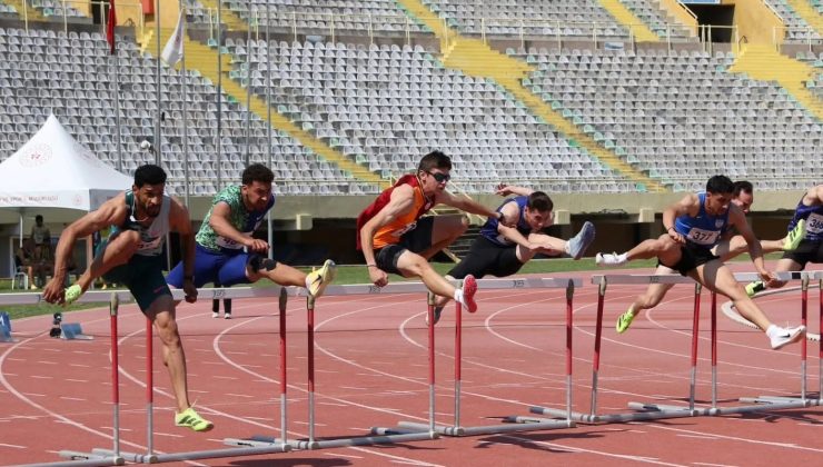 Aydınlı sporcu 110 metre engellide Türkiye rekoru kırdı