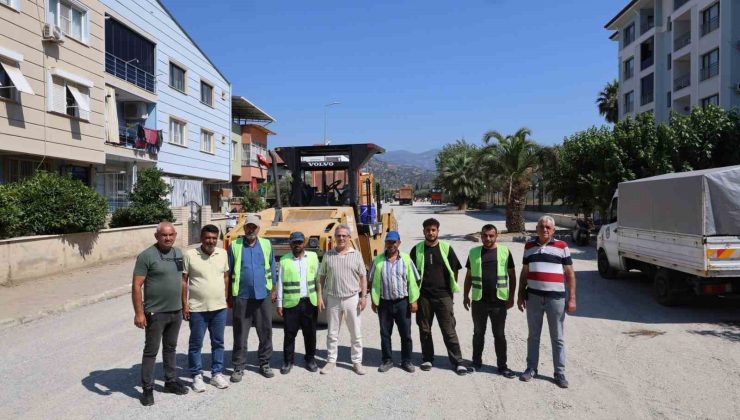 Başkan Tetik 41 noktadaki yol çalışmalarını yerinde inceledi