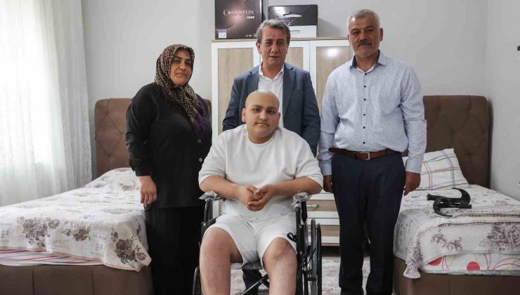 Başkan Yetişkin’den Muhammet’e doğum günü hediyesi