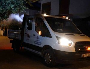 Didim Belediyesi ilaçlama çalışmaları sürüyor