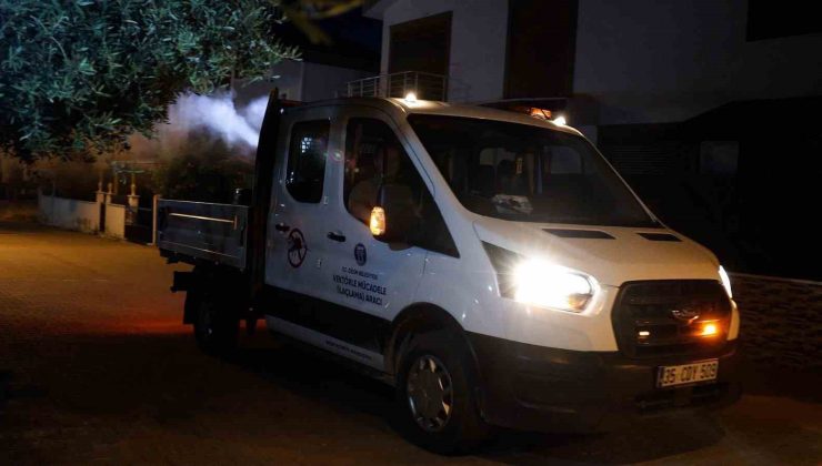 Didim Belediyesi ilaçlama çalışmaları sürüyor