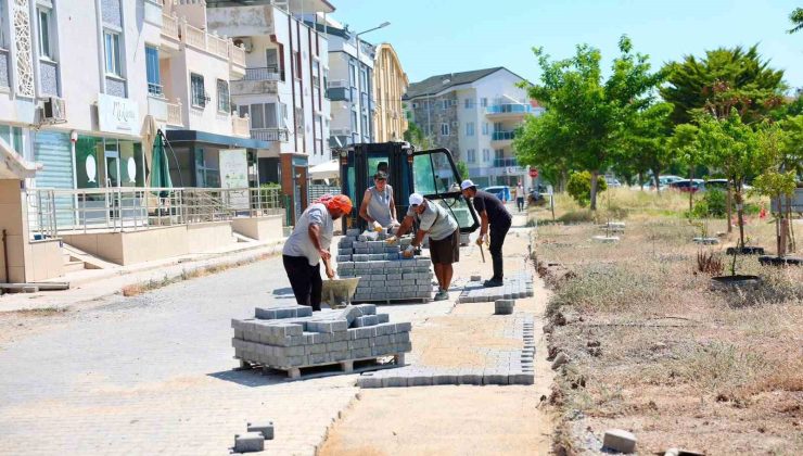 Didim Belediyesi’nden Efeler ve Yeni Mahalle’de yol bakım ve onarım çalışması