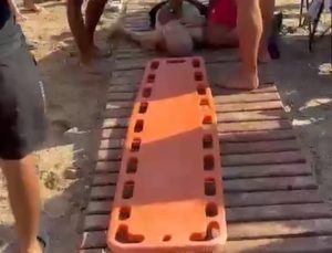 Didim’de denizde akıntıya kapılan vatandaş kurtarılamadı