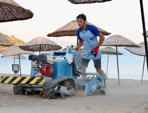 Didim’de plajlar düzenleniyor