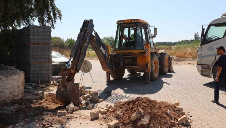 Efeler Belediyesi’nden Şehir Hastanesi yolunda çalışma