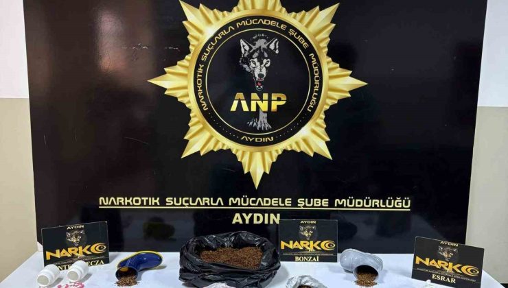 Efeler’de uyuşturucu operasyonu