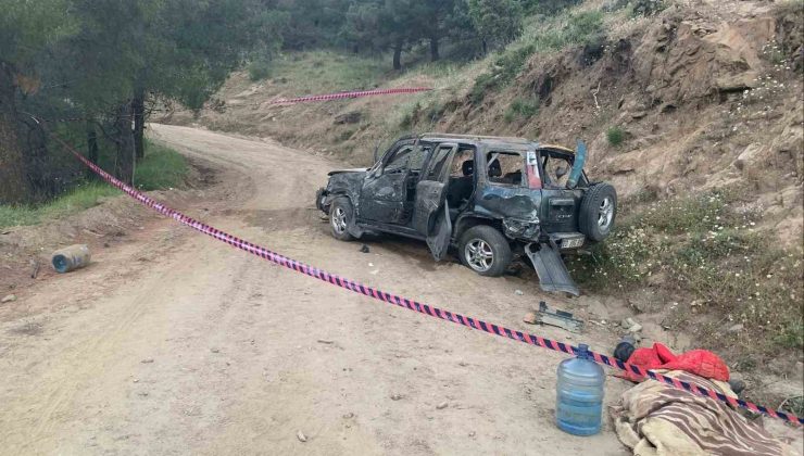 Karacasu’da trafik kazası: 1 ölü 2 yaralı