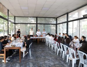 Karpuzlu’da YKS öncesi öğrencilere moral kahvaltısı