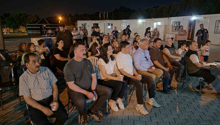Kazı evinde bilgilendirme etkinliği yapıldı