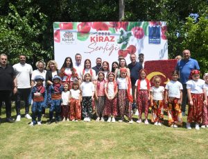 Kuşadası’nda Kiraz Şenliği coşkuyla başladı
