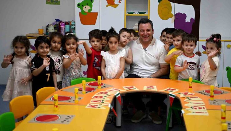 Kuşadası’ndaki Çocuk Gelişim Merkezi ailelerin yükünü hafifletiyor