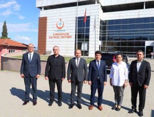 Kuyucak’ta sağlık hizmetleri yerinde incelendi