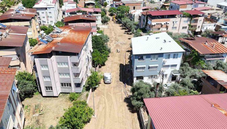 Nazilli Belediyesi Yıldıztepe’de yarım asırlık iyi içme suyu hattını yeniledi