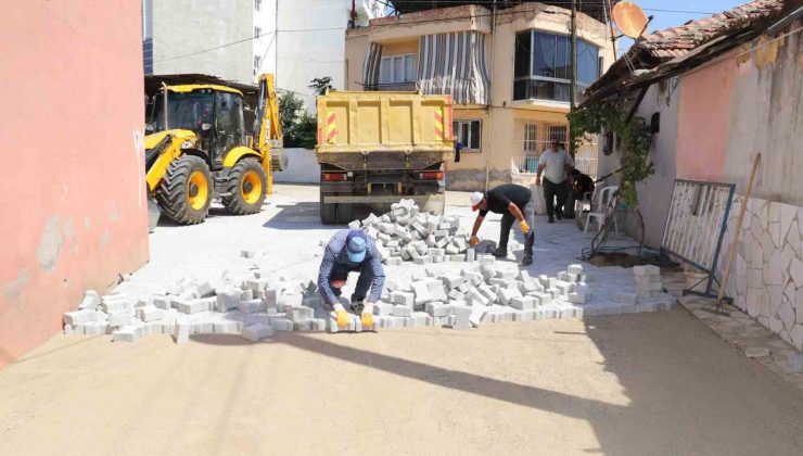 Nazilli Belediyesi’nden 41 noktada eş zamanlı yol seferberliği