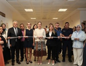 Nazilli’de TRSM danışanlarının hazırladığı eserler görücüye çıktı
