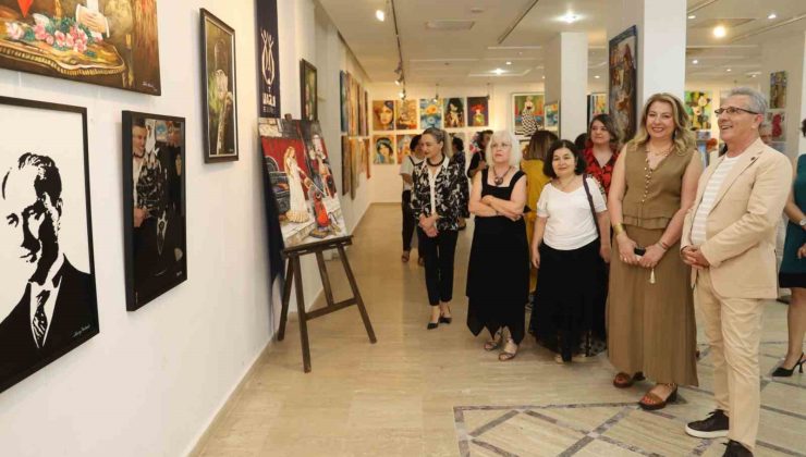 Nazilli’de yağlı boya resim sergisi açıldı