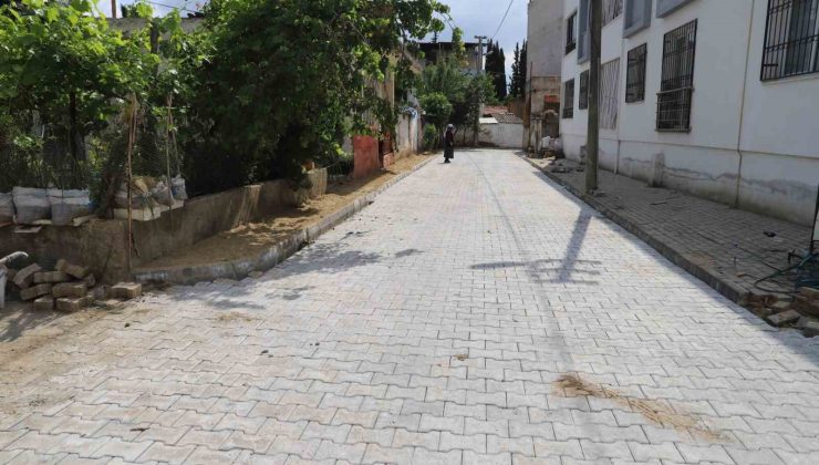 Nazilli’de yol çalışmaları sürüyor