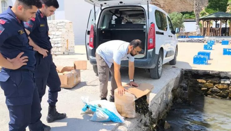 Söke’de kaçak su ürünleri nakline geçit verilmedi