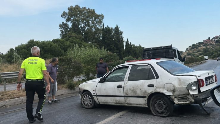 Söke’de trafik kazası: 1 yaralı